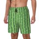 thumbnail image 1 of Balery Cactus Bañador para hombre, shorts de playa de secado rápido con entrepierna y forro de compresión-Large, 1 of 6