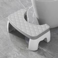 thumbnail image 2 of Btomtd Soft Toilet Stool Bathroom Hair Non-slip Treading Stool Office Padded Footstool, 2 of 6