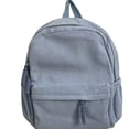 thumbnail image 2 of School Backpack for Teens Handmade Chunky Knit Corduroy Backpack Use Large Capacity Cute Companion Travel Bag, 2 of 3
