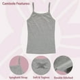 thumbnail image 4 of Cyndeelee Girls 4-14 4-Pack Cami, 4 of 5