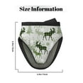 thumbnail image 3 of Pofeuu green plaid Moose tree Print Thickened Mini Silicone Oven Mitts Heat Resistant, Rubber Oven Mitt Gloves, Finger Pinch Grips, Pot Holder, Silicone Potholder, 3 of 7