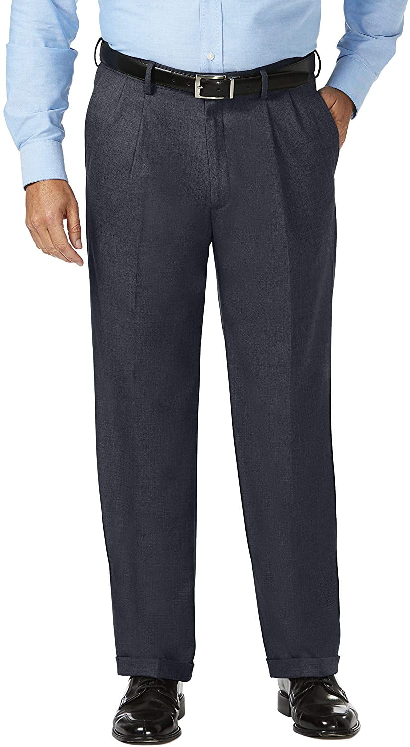 Mens Dress Pants 46X30 Big \u0026 Tall Pleat 