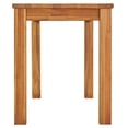 thumbnail image 4 of Tiburon Amber Wood 36-inch Tall Rectangular Table Amber Natural Finish Wood, 4 of 5