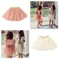 thumbnail image 3 of Coerni Toddler Girls Layered Tutu Skirt Little Girl Tulle Tutus Skirts Bow Polka Dots Princess Parties Carnival Birthday Skirt, 3 of 3
