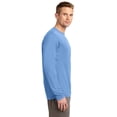 thumbnail image 3 of Sport-Tek Tall Long Sleeve PosiCharge Competitor Tee-4XLT (Carolina Blue), 3 of 4