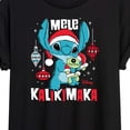 thumbnail image 3 of Lilo & Stitch - Mele Kalikimaka - Juniors Ideal Flowy Muscle T-Shirt, 3 of 5