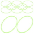thumbnail image 3 of Miangastore 10pcs Silicone Bracelets Glow In The Dark Silicone Bands Party Wristbands, 3 of 9
