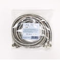 thumbnail image 4 of 2-Pack Premium Stainless Steel Washing Machine Hoses - 8 FT No-Lead Burst Proof Red and Blue Lined Water Inlet Supply Lines - Universal Connection, 4 of 5