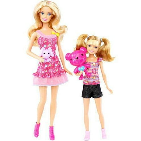 Barbie Sisters Set of 2 Sisters' Fun Prizes Barbie and Stacie Dolls
