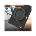 thumbnail image 2 of iPad Pro 12.9 Case 2022 2021 6th 5th Generation, Shockproof Cover with Pencil Holder and Rotating Kickstand Hand Strap / Shoulder Strap, 2 of 7