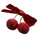 thumbnail image 4 of Pinza para el pelo con lazo de cereza, lazo rojo, bonitas pinzas de cocodrilo, pasadores para el pelo con frutas artificiales, accesorios para el pelo para mujeres, niñas y adolescentes, 4 of 8
