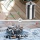 thumbnail image 2 of Cendrier En Acier Inox Avec Couvercle, Cenicero Exterior Coupe-vent Et Impermable Facile Nettoyer Beau Cendriers Paissi Anti Odeur Pour Exterieur Auto, 2 of 5