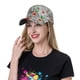 thumbnail image 5 of Fotbe Roses Mixed Zebra 1 Gorro Clásico de Béisbol, Gorra Ajustable con Broche Snapback, Gorro de Exterior de Algodón Suave, 5 of 6