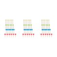thumbnail image 2 of Transemion 24Pcs/Set Sponge Painting Brush Wooden Handle Nursery Drawing Tools 3Set, 2 of 6