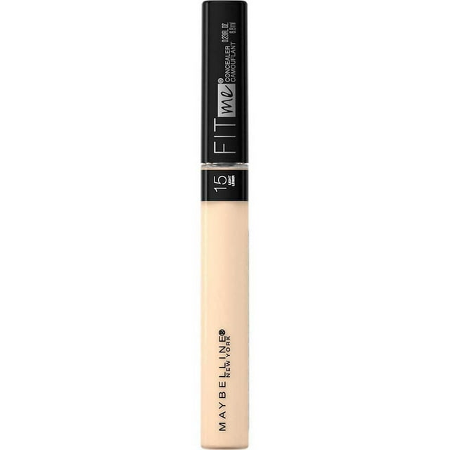 Maybelline New York Fit Me Liquid Oil free Concealer, Flawless Natural Coverage, Lightweight, Conceal Redness, Flaws and Blemishes