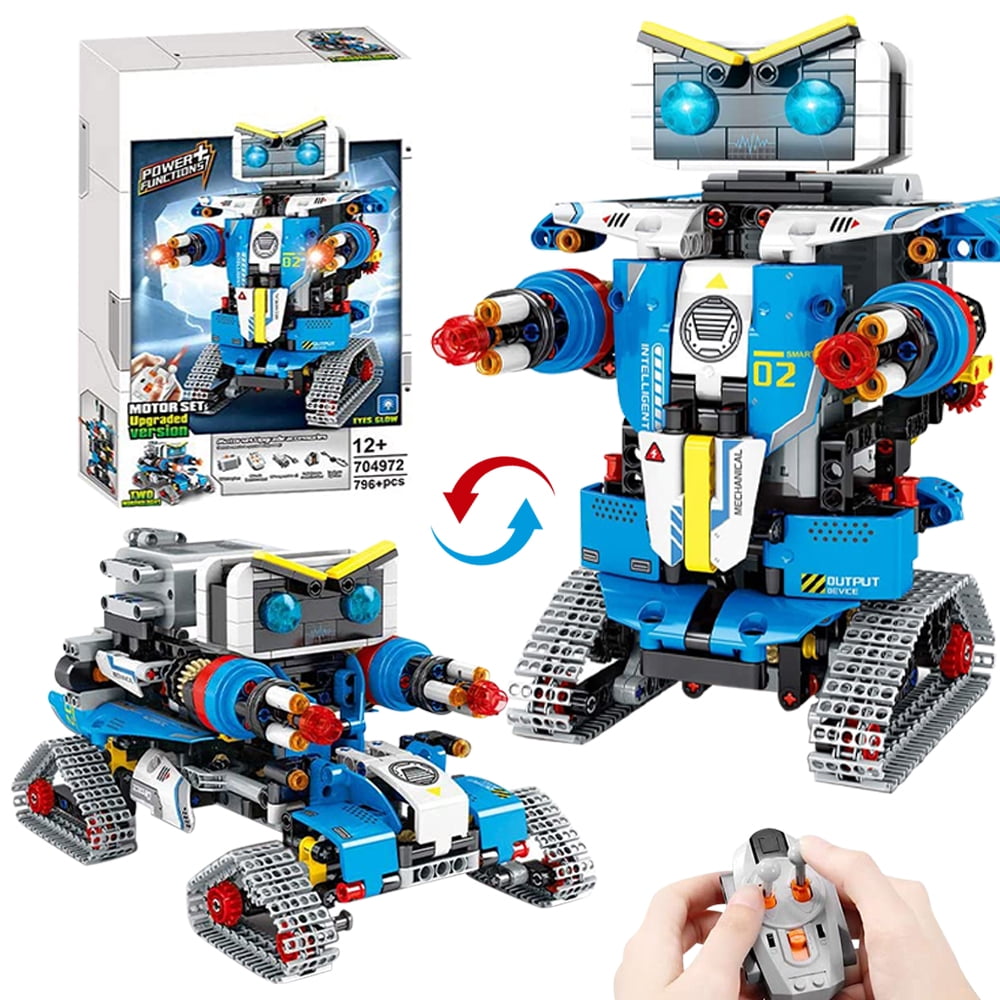 Details about   STEM Robot Building Kits for Kids Remote Control Engineering Science Education 