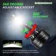 thumbnail image 3 of For Chevrolet Colorado 2013 2014 2015 2016 2017 2018 2019 2020 Led Headlight Bulbs 9005 H11 High&Low Beam 4pcs, 3 of 12