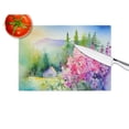thumbnail image 5 of Idaho Syringa in Watercolor Glass Cutting Board Large 12 in x 15 in, 5 of 5