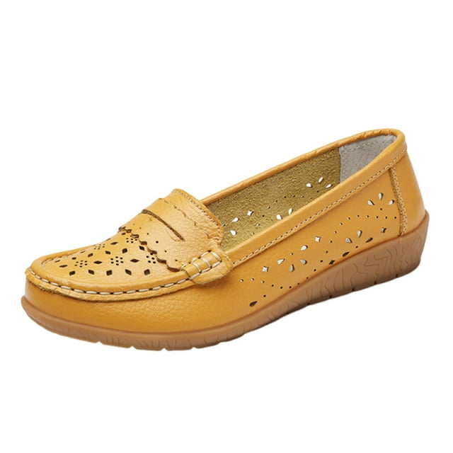 Chaussures à Enfiler pour Femmes Chaussures pour Femmes Décontractées Été à Enfiler Légères Antidérapantes Chaussures Décontractées