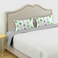 thumbnail image 5 of GZHJMY Christmas Tree Satin Pillowcase, Soft Breathable Silk Pillow Case with Envelope Closure for Hair and Skin, Queen Size 30 x 20 Inch Home Decor, 5 of 7