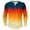 Orange, variant on Dagegui Men's Long Sleeve Shirts Tie Dye Fall Crewneck Buttons T-Shirts Gradient Color Round-Neck Henley Shirt Big and Tall Casual Outdoor Tees Tops Pink S