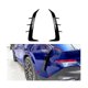 thumbnail image 3 of 1 Pair Rear Bumper Spoiler Cover Side Canard for X6 G06 2019-2023 Bright Black Banmo, 3 of 5