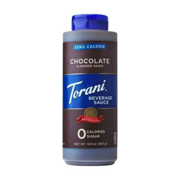 Torani Zero Calorie Beverage Sauce Chocolate 12.8 oz, Pack of 2