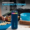 thumbnail image 4 of JLab JBuds Party Portable Bluetooth Speaker, 30W, 12 Hour Playtime, RGB Lighting, Splashproof, Navy, 4 of 9