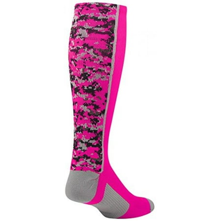 TCK Digital Camo OTC Socks (Neon Pink, Small)
