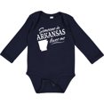 thumbnail image 3 of Inktastic Someone in Arkansas Loves Me Boys or Girls Long Sleeve Baby Bodysuit, 3 of 5