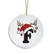 thumbnail image 2 of Adornos navideños, adornos navideños, regalos navideños, adorno con nombre y letra, adorno con inicial familiar, adorno personalizado, adorno navideño con nombre familiar, etiqueta acrílica para regal, 2 of 9