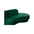 thumbnail image 4 of Meridian Furniture Rosa Green Velvet 3pc. Sectional, 4 of 13