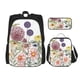 thumbnail image 1 of Easygdp Autumn Garden Mochila para Niños y Niñas con Set de Caja de Almuerzo y Estuche para Lápices 3 en 1, Mochila Escolar Estampada para Adolescentes, 1 of 7