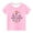 Pink, variant on Zwiiyzr Toddler Baby Boys Girls Summer Clothes Trendy Easter Rabbit Ears Easter Eggs Print Round Neck Print Short Sleeve Top for 3-14 Years Pink