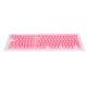thumbnail image 4 of Teclas retroiluminadas, teclas de teclado, 114 teclas, teclas de colores, rendimiento sólido, 4 of 9