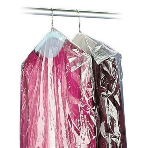 International Plastics GAR-54 21 x 4 x 54 in. 0.0005 Gauge Garment Bags - Roll of 466