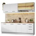 thumbnail image 1 of Cocina Integral Completa Modular Madesa Agata 240cm BM 03, 1 of 5