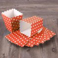 thumbnail image 2 of OUNONA 24 Pcs Boîtes de Fête Rouges avec Points Blancs Boîtes à Maïs Soufflé pour Tables de Dessert et Organisateurs d'Événements, 2 of 7