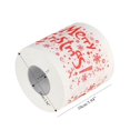 thumbnail image 4 of Rollo de papel higiénico de Navidad para el hogar, rollo de papel higiénico de baño de Papá Noel, suministros de Navidad, rollo de papel de decoración de Navidad, decoración de 10*10cm Levamdar, 4 of 5