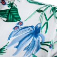 thumbnail image 2 of Playeras Y Camisas Para Hombre Top de primavera y verano para hombre, camisetas de solapa sueltas con estampado Floral colorido, camisa de manga corta para vacaciones al libre (Green, 3XL), 2 of 7