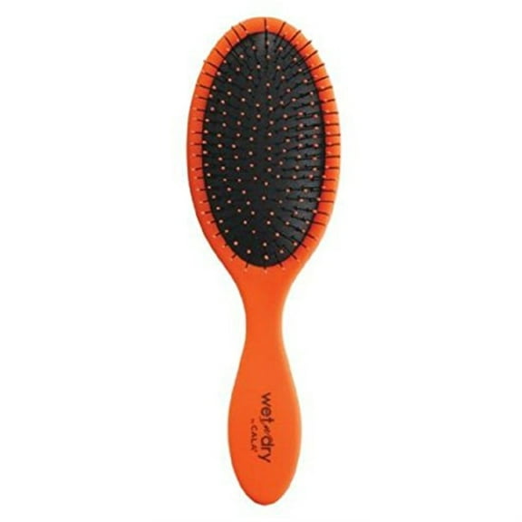 Cala Wet-n-dry orange & hot pink hair brush