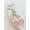 Pink, variant on 1pc Unisex New Shiny Faux Cherry Keychain Fashionable Delicate 3D Cherry Blossom Decor Bag Charm Jewellery Shine Party Car Accessories