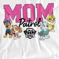 thumbnail image 2 of PAW Patrol Mother's Day Mom Patrol Unisex Adult Long-Sleeve T Shirt, White, Large, 2 of 4