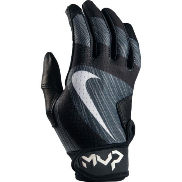 Nike Youth MVP Edge Baseball Batting Gloves GB0419010 Black Walmart