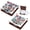 2PCS-4, variant on FLOPESN Diamond Art Note Box, Wooden Message Paper Storage Organizer with 160 Sticky Notes, DIY Craft Kit