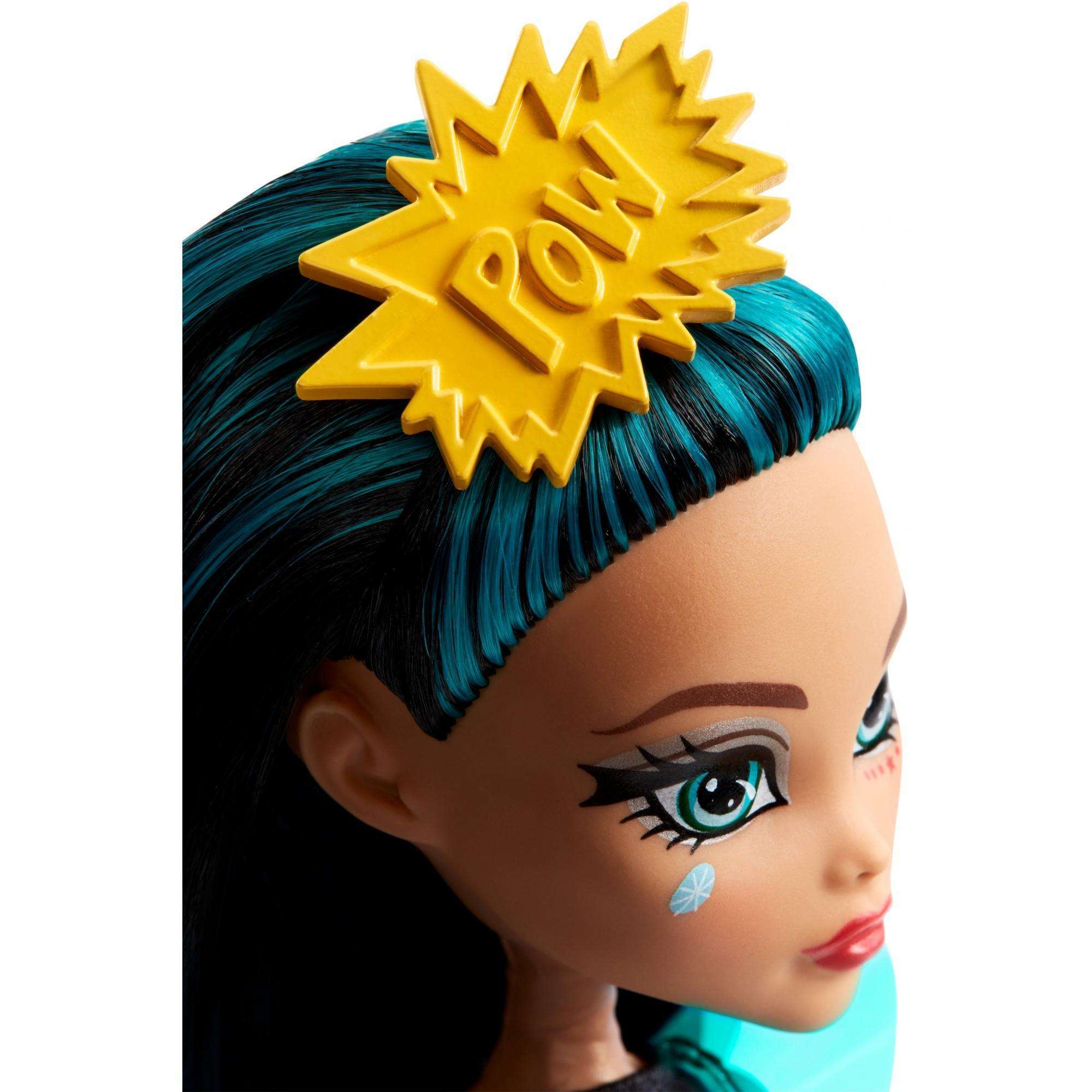 Monster High Cleo De Nile Doll with Comic Book Inspired Dress