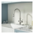 thumbnail image 5 of Sunset 4-in-1 Single Handle 17.5 in. Faucet for Instant Hot Water Dispensor with Boiler Tank and Filter in Nickel, 5 of 12