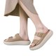 thumbnail image 5 of Sandalias Deportivas Senanjas Gruesas Mujeres Sin Deslizamiento para Interiores Al Aire Libre (caqui 38), 5 of 9