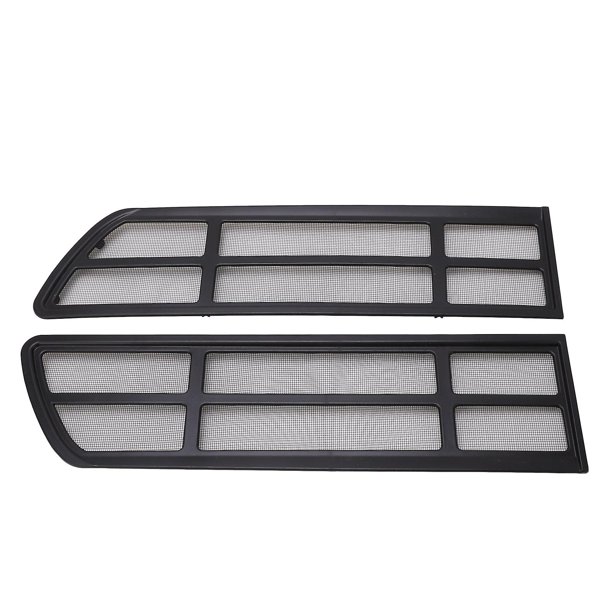2Pcs Black Air Intake Grilles Waterproof UV Protection for Tesla Model Y