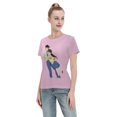 thumbnail image 4 of Women's Basic Short Sleeve T-Shirt Conan and Xiaolan, 4 of 6